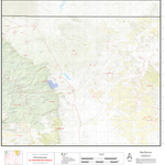 2025 Wyoming Hunt Map – Elk Area 129 (Non-Herd Unit Western) Preview 1