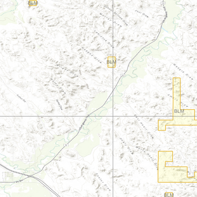 2025 Wyoming Hunt Map – Elk Area 129 (Non-Herd Unit Western) Preview 2