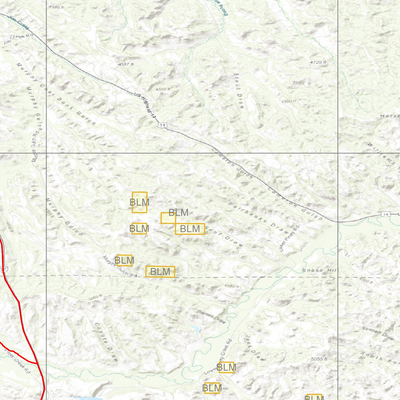 2025 Wyoming Hunt Map – Elk Area 129 (Non-Herd Unit Western) Preview 3