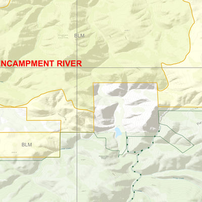 2025 Wyoming Hunt Map – Elk Area 15 Preview 3
