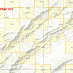 2025 Wyoming Hunt Map – Elk Area 21 Preview 3