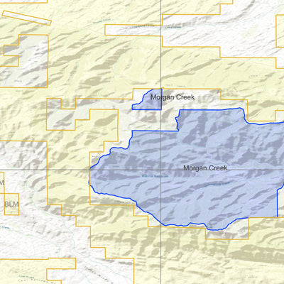 2025 Wyoming Hunt Map – Elk Area 22 Preview 3
