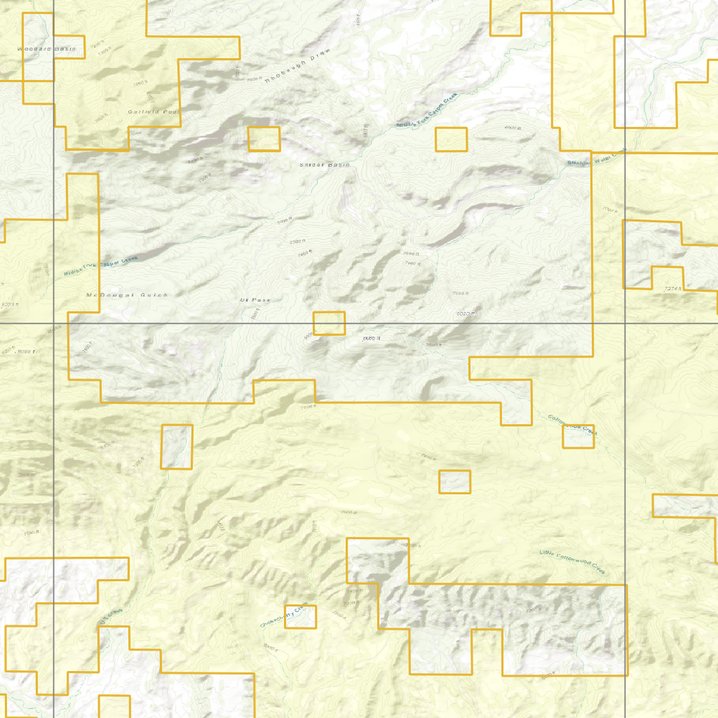 2025 Wyoming Hunt Map – Elk Area 23 by Map the Xperience | Avenza Maps