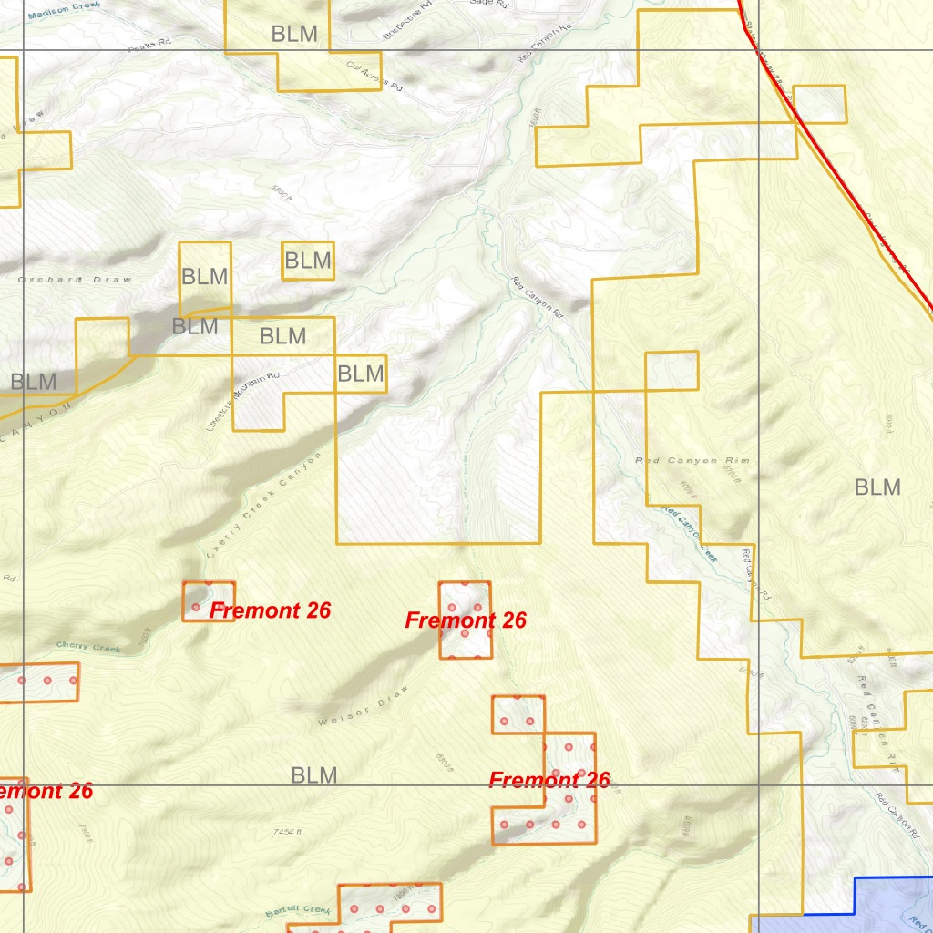 2025 Wyoming Hunt Map – Elk Area 25 by Map the Xperience | Avenza Maps