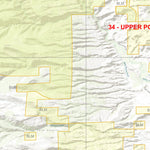 2025 Wyoming Hunt Map – Elk Area 34 Preview 2