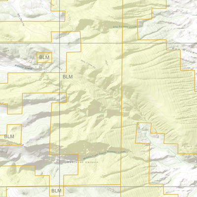 2025 Wyoming Hunt Map – Elk Area 34 Preview 3