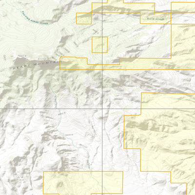 2025 Wyoming Hunt Map – Elk Area 54 Preview 3