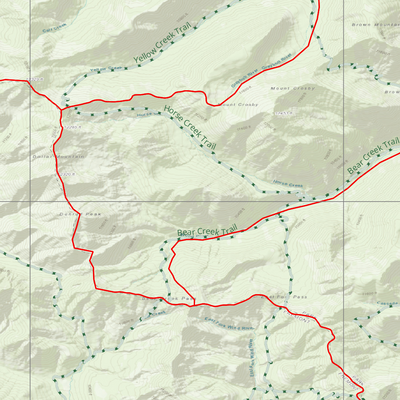 2025 Wyoming Hunt Map – Elk Area 62 Preview 3