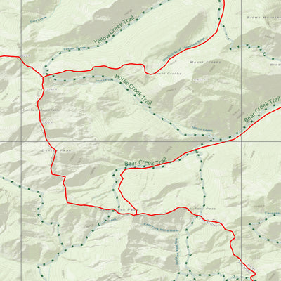 2025 Wyoming Hunt Map – Elk Area 62 Preview 3