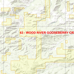 2025 Wyoming Hunt Map – Elk Area 63 Preview 2