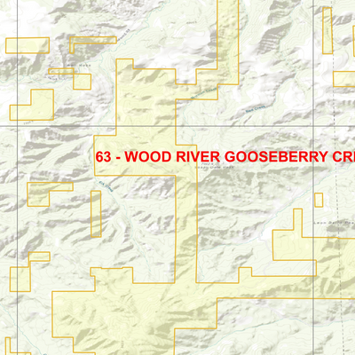 2025 Wyoming Hunt Map – Elk Area 63 Preview 2