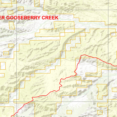 2025 Wyoming Hunt Map – Elk Area 66 Preview 3