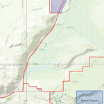 2025 Wyoming Hunt Map – Elk Area 72 Preview 3