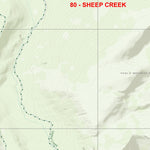 2025 Wyoming Hunt Map – Elk Area 80 Preview 2