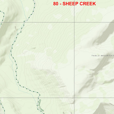 2025 Wyoming Hunt Map – Elk Area 80 Preview 2