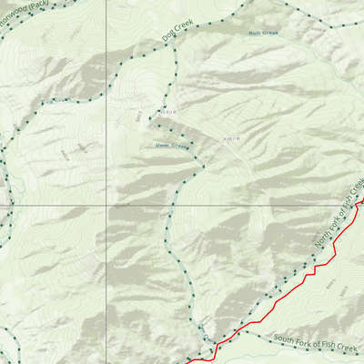 2025 Wyoming Hunt Map – Elk Area 81 Preview 3