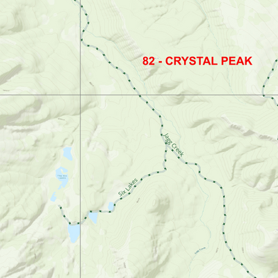 2025 Wyoming Hunt Map – Elk Area 82 Preview 2