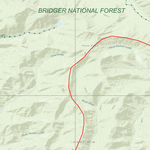 2025 Wyoming Hunt Map – Elk Area 87 Preview 3