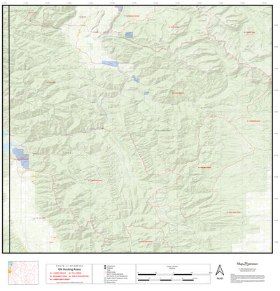 2025 Wyoming Hunt Map – Elk Area 89 Preview 1