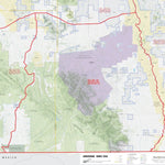 Map the Xperience Arizona GMU 35A - Hunt Arizona digital map