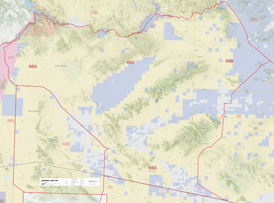 Map the Xperience Arizona GMU 44A - Hunt Arizona digital map