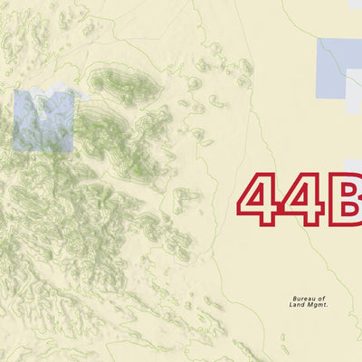 Map the Xperience Arizona GMU 44B - Hunt Arizona digital map