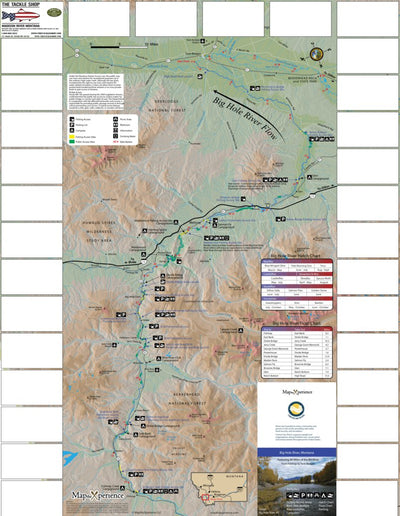 Map the Xperience Big Hole River - Fish Montana digital map