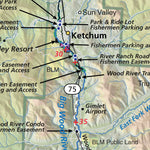Map the Xperience Big Wood River - Fish Idaho digital map