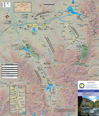Blue River Colorado Fishing Map - Fish Colorado Preview 1