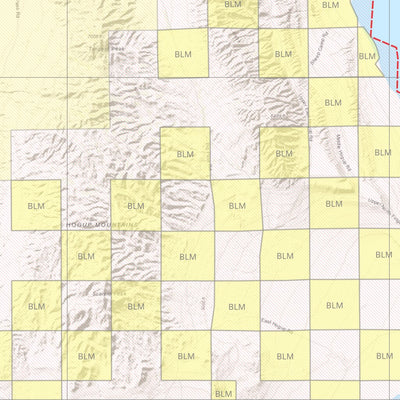 2025 Utah Hunt Map - Box Elder / Pilot Mountain, South West Preview 3