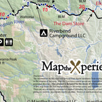 Map the Xperience Cache la Poudre River & Big Thompson River - Fish Colorado digital map