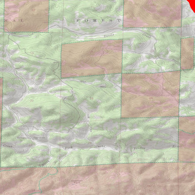 Map the Xperience Colorado GMU 08 - Hunt Colorado digital map