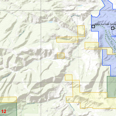 2025 Colorado Hunt Map – GMU 12 Preview 3