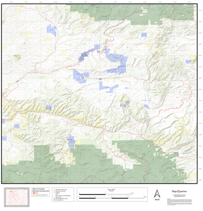 2025 Colorado Hunt Map – GMU 13 Preview 1