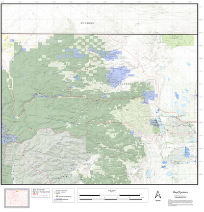 2025 Colorado Hunt Map – GMU 19 Preview 1