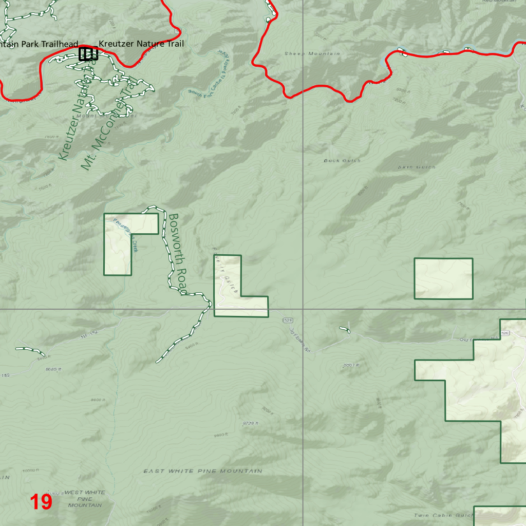 2025 Colorado Hunt Map – GMU 19 by Map the Xperience | Avenza Maps