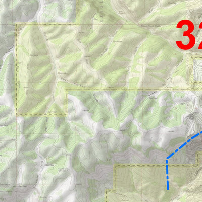 Map the Xperience Colorado GMU 32 - Hunt Colorado digital map