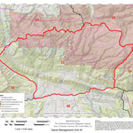 Map the Xperience Colorado GMU 33 - Hunt Colorado digital map