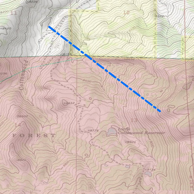 Map the Xperience Colorado GMU 361 - Hunt Colorado digital map