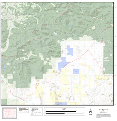 2025 Colorado Hunt Map – GMU 500 Preview 1