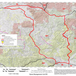 Map the Xperience Colorado GMU 581 - Hunt Colorado digital map