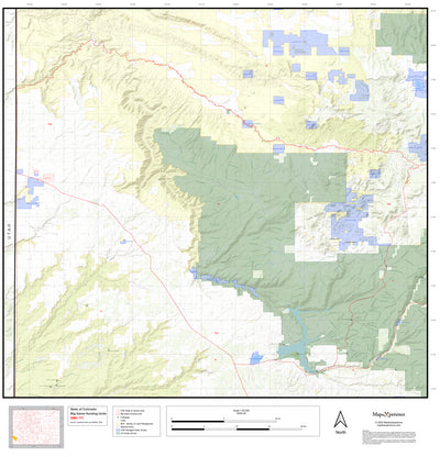 2025 Colorado Hunt Map – GMU 711 Preview 1