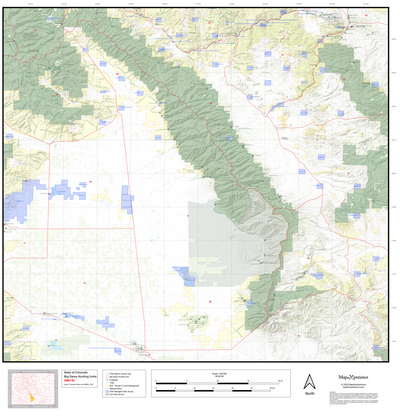 2025 Colorado Hunt Map – GMU 82 Preview 1
