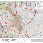 Map the Xperience Colorado GMU 84 - Hunt Colorado digital map