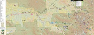 Colorado River Watershed Fishing Map Preview 1