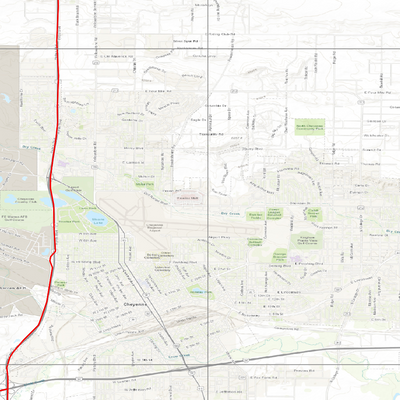 2025 Wyoming Deer Hunt Map – Deer Area 15 North (Southeast Wyoming) Preview 3