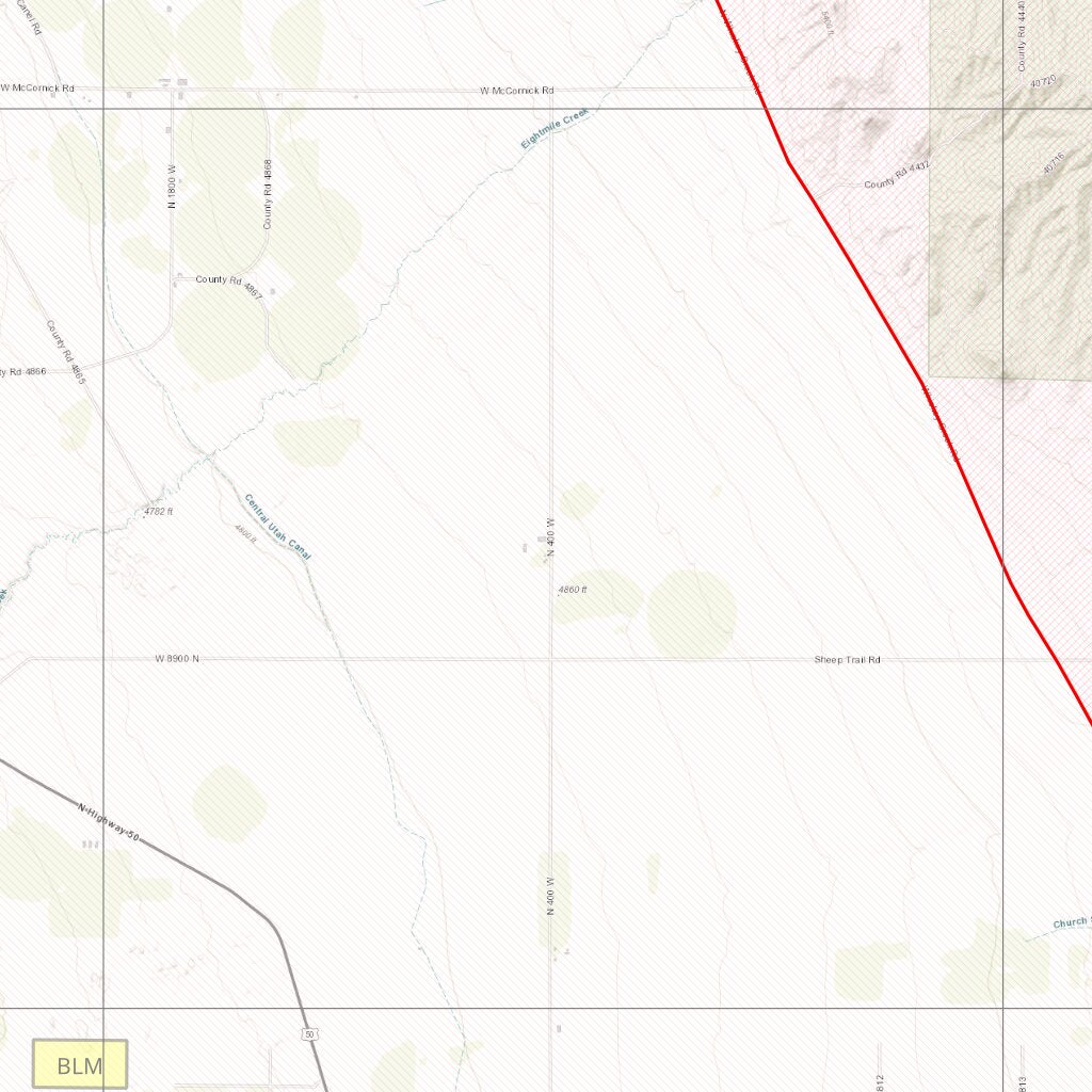 2025 Utah Hunt Map - Fillmore / Oak Creek, North by Map the Xperience ...