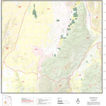 2025 Utah Hunt Map - Fillmore / Oak Creek, South Preview 1