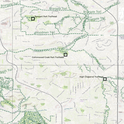 2025 Colorado Hunt Map – GMU 110 Preview 3