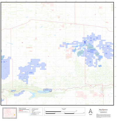 2025 Colorado Hunt Map – GMU 126 Preview 1